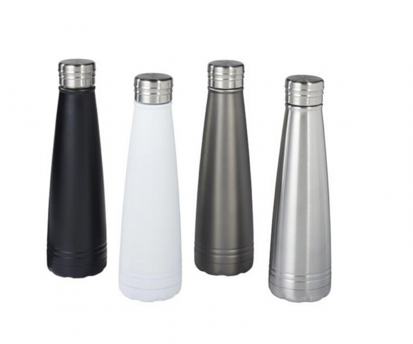 Quatre gourdes en acier inoxydable