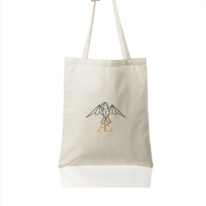 photo tote bag en coton avec le logo Vaelya