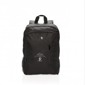 photo sac à dos noir avec logo vaelya