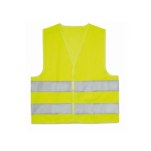 photo gilet réfléchissant jaune