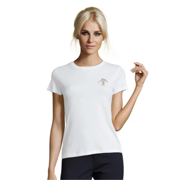 photo t-shirt femme blanc